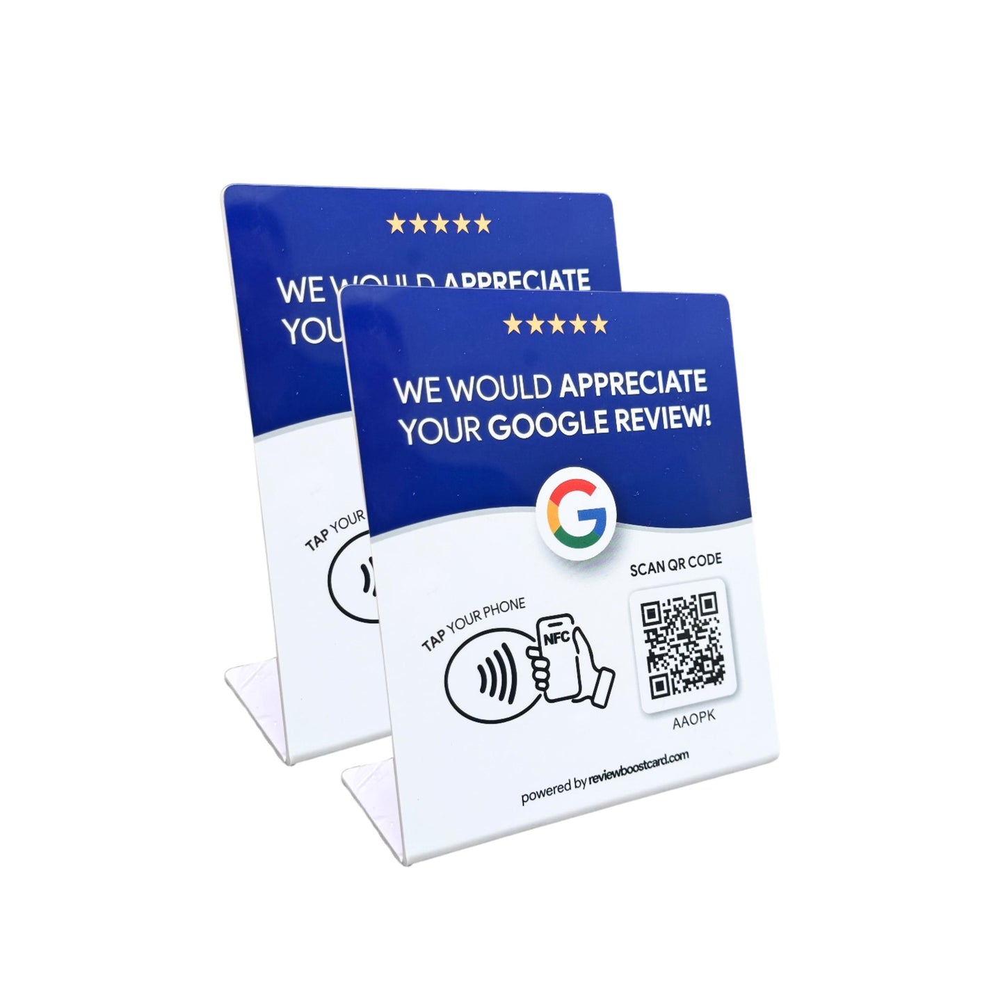 Google Reviews Stand