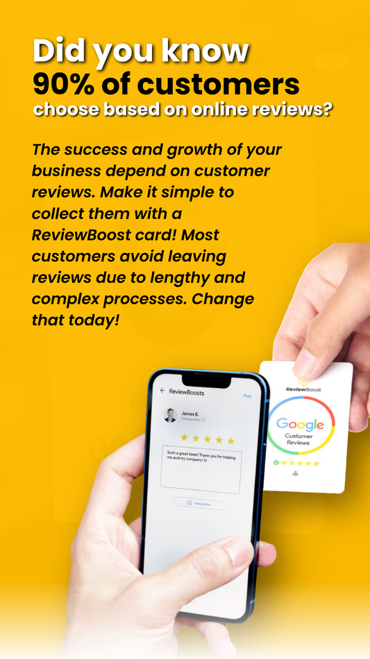 The Ultimate Guide to Amplifying Your Google Reviews with ReviewBoost Cards